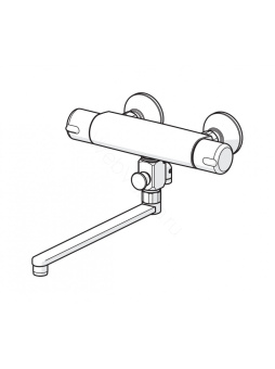 Смеситель с термостатом для ванны и душа Nova,7447X Oras #WF_CITY_VIN# картинка
