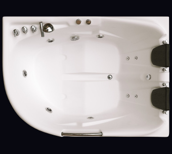 OLB-807 R Ванна 120*170 ГМ с насосом и переливом #WF_CITY_VIN# картинка