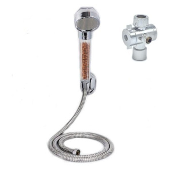 Комплект для душа Акватерм,лейка ЭКО,дивертор,шланг,переходник,для моделей 006-008 #WF_CITY_VIN# картинка