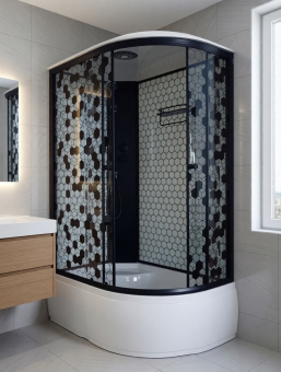 Душевая кабина ДАНА-64 L 120*80*215 (соты) в.п. #WF_CITY_VIN# картинка