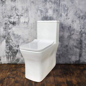 Монолит SM9608, тонкое сиденье ДП (с гофрой и подводкой) ЛУЧШАЯ ЦЕНА!!! #WF_CITY_VIN# картинка
