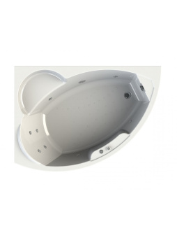 АЛАРИ ванна  г/м 168*120 ЛЕВАЯ + каркас+слив-перелив+экран #WF_CITY_VIN# картинка