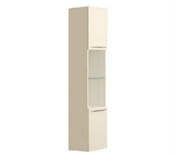 Шкаф-колонна подвесная "СЕВИЛЬЯ" белый жемчуг #WF_CITY_VIN# картинка