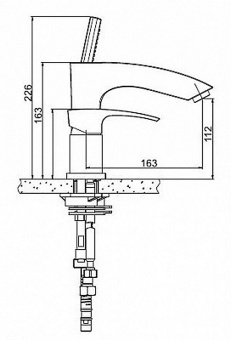 Смеситель G1107 для ванны #WF_CITY_VIN# картинка
