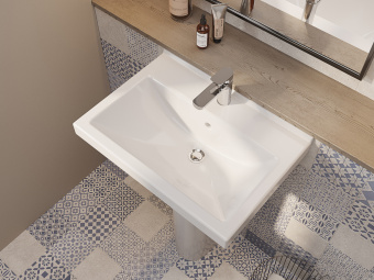 ВИЗИТ 55 раковина с пьедесталом #WF_CITY_VIN# картинка