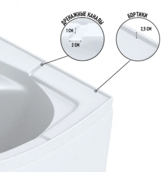 Душевая кабина NG-7507-14 BLACK 80х80х215 г.п. МОЗАИКА #WF_CITY_VIN# картинка