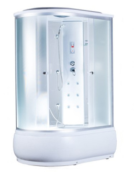 AQUACUBIC 3106B R 120*80*220 гл.п. fabric white #WF_CITY_VIN# картинка