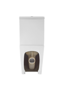 Унитаз компакт A2808 безободковый + сиденье тонкое ДП #WF_CITY_VIN# картинка