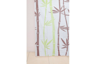 Занавеска Delphinium WS-800 (бамбук) коричневая 180х180 104154 #WF_CITY_VIN# картинка