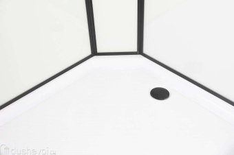 NG 6901-01G BLACK  (Ниагара) душевая кабина 90*90*210 н.п (тонированное) #WF_CITY_VIN# картинка