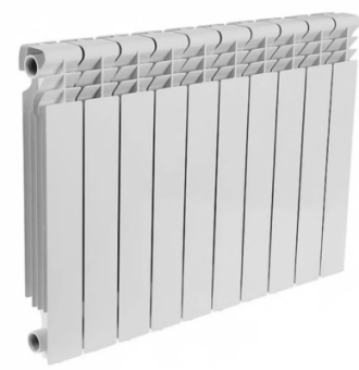 Радиатор БИМЕТАЛЛ SANLUX Optima Bi 500/80*10 сек #WF_CITY_VIN# картинка