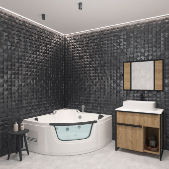 Акрилованная ванна OB-740 1350*1350 #WF_CITY_VIN# картинка