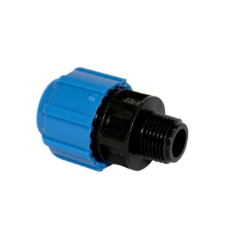 Муфта переход. ПНД с нар.труб.резьбой 40*1 1/4" (обж) #WF_CITY_VIN# картинка