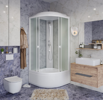 Душевая кабина Niagara Promo P90/40/MT (90*90*215) ЛУЧШАЯ ЦЕНА! #WF_CITY_VIN# картинка