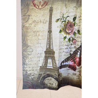 Занавеска Delphinium WS-817 (париж) 180х180 104139 #WF_CITY_VIN# картинка