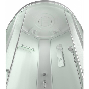 ERLIT ER350926-C3-RUS душевая кабина 90*90*226 СП (Стенка белая, дверцы матовые) #WF_CITY_VIN# картинка