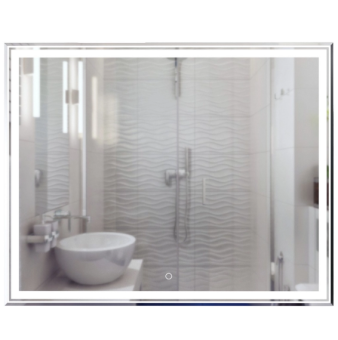 Зеркало MIXLINE "МЕЛИС" 1000*800 (ШВ) сенс. выключатель,светодиодная подсветка #WF_CITY_VIN# картинка