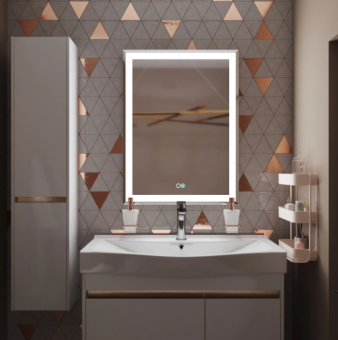 Зеркало Mixline МИНИО-2 600*800 (сенс. выкл., светодиодная подсв., подогрев) #WF_CITY_VIN# картинка