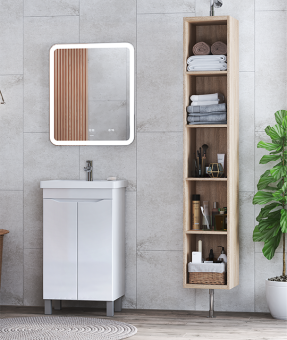 Тумба Grani 500 напольная с раковиной Фостер #WF_CITY_VIN# картинка