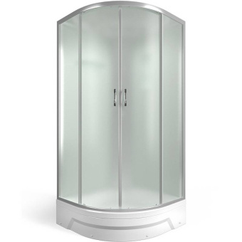 ERLIT ER350926-C3-RUS душевая кабина 90*90*226 СП (Стенка белая, дверцы матовые) #WF_CITY_VIN# картинка