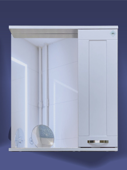 Шкаф зеркальный "ДИОНИС 600" 1 створка #WF_CITY_VIN# картинка