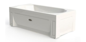 Акриловая ванна АВРОРА 1 170*75 каркас + слив-перелив #WF_CITY_VIN# картинка