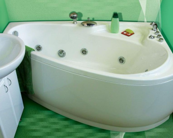 ПЕАРЛ-ШЕЛЛ ванна (1600*1040*605) ПРАВАЯ #WF_CITY_VIN# картинка