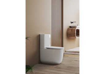 AQ4451-00 Унитаз-компакт Optima Plus Square безободковый,ТОРНАДО   #WF_CITY_VIN# картинка