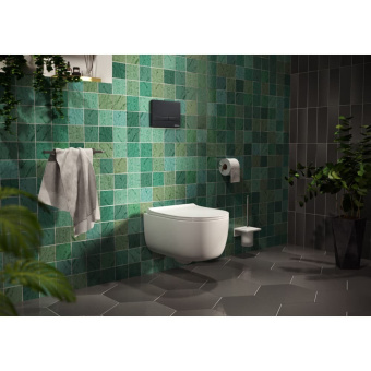 Инсталляция Berges NOVUM кнопка F5 Soft Touch черная #WF_CITY_VIN# картинка