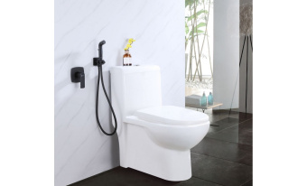 Смеситель LEMARK с гиг. душем LM7219BL "Урсус" встраиваемый черный #WF_CITY_VIN# картинка