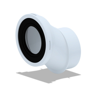 Труба фановая эксц 40 мм W0421 АНИ #WF_CITY_VIN# картинка