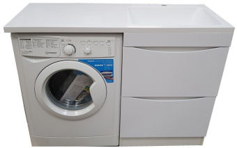 Тумба "ФЛАМЕНКО 1201" с раковиной Камилла-120R #WF_CITY_VIN# картинка
