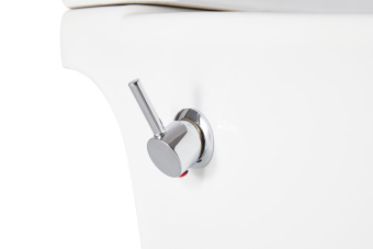 Унитаз компакт A2801B безободковый со встроенным биде + сиденье тонкое ДП #WF_CITY_VIN# картинка