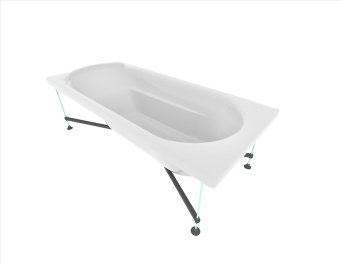 Акриловая ванна АЛЬФА 168 #WF_CITY_VIN# картинка