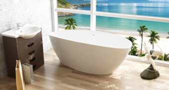 ФЕЛИЧИЯ ванна W4Q18 +сифон слив-перелив Феличия #WF_CITY_VIN# картинка