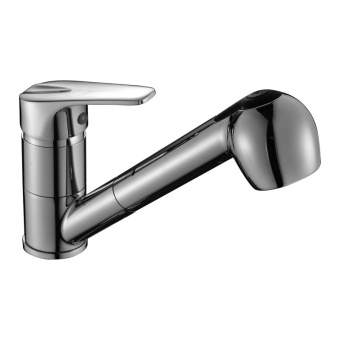 Смеситель D40-25 д/кухни с вытяжным изливом (парикмахер) ROSSINKA #WF_CITY_VIN# картинка