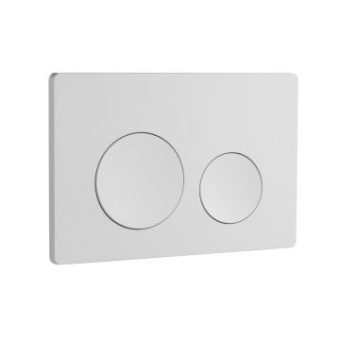 Кнопка смыва EvaGold 03, пластик круг белая для инсталляции EvaGold 400 и EvaGold 500 #WF_CITY_VIN# картинка