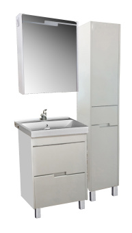 Тумба "ЭСТЕЛЬ 60/2" с раковиной Fest 60/ Фостер 60 #WF_CITY_VIN# картинка