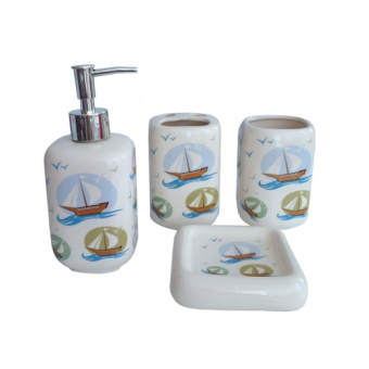 Набор аксессуаров 4 предмета BETSI D-16002 #WF_CITY_VIN# картинка