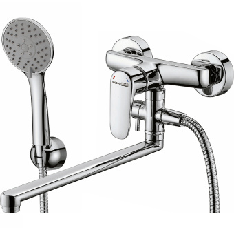 Смеситель Vils 5602L для ванны 35 см, хром Wasser KRAFT #WF_CITY_VIN# картинка