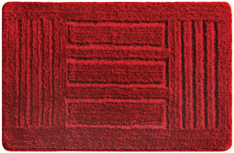 Ковер для ванной  50*80 Strict Geometry MILARDO (red) 330M580M12 #WF_CITY_VIN# картинка