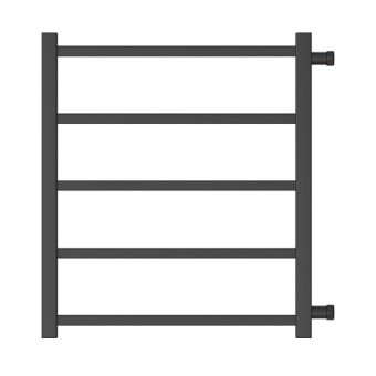 Полотенцесушитель Вега Point PN71556B П5 500*600 водяной, с бок.подкл, черный #WF_CITY_VIN# картинка