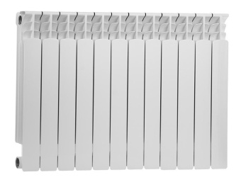 Радиатор БИМЕТАЛЛ SANLUX Optima Bi 350/80*10 сек #WF_CITY_VIN# картинка