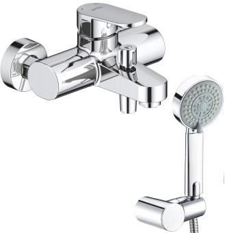 Смеситель Donau 5301 для ванны короткий излив Wasser KRAFT #WF_CITY_VIN# картинка