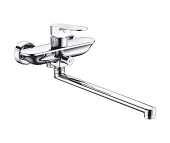Смеситель Dinkel 5802L для ванны длинный излив Wasser KRAFT #WF_CITY_VIN# картинка