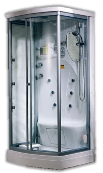A 0835 кабина душевая 110*90*220 APPOLLO (баня) #WF_CITY_VIN# картинка
