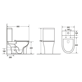 FRETTA ROUND AZ-7121 унитаз напольный безободковый + изогнутое сиденье микролифт #WF_CITY_VIN# картинка