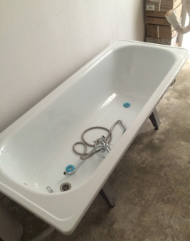 Ванна стальная ANTIKA 105*65 белая орхидея (ВИЗ) #WF_CITY_VIN# картинка
