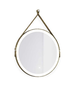 Зеркало Wood 60 подсветка, бесконтактное включение #WF_CITY_VIN# картинка