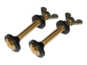 Болт крепления бачка к унитазу М8 с гайкой "барашек" (2 шт)  TRm 06059 #WF_CITY_VIN# картинка